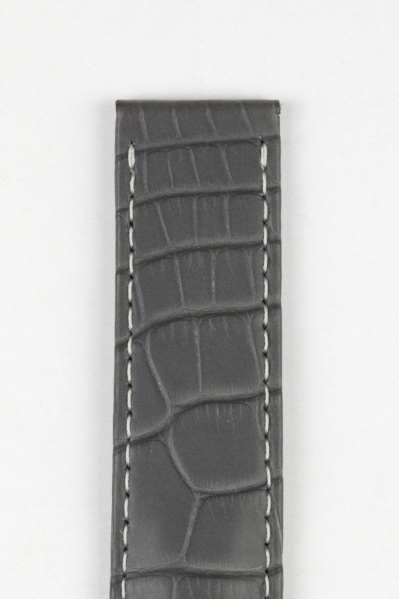 OMEGA CUZ009860 Speedmaster Alligator Watch Strap Tokyo 2020 Special in GREY