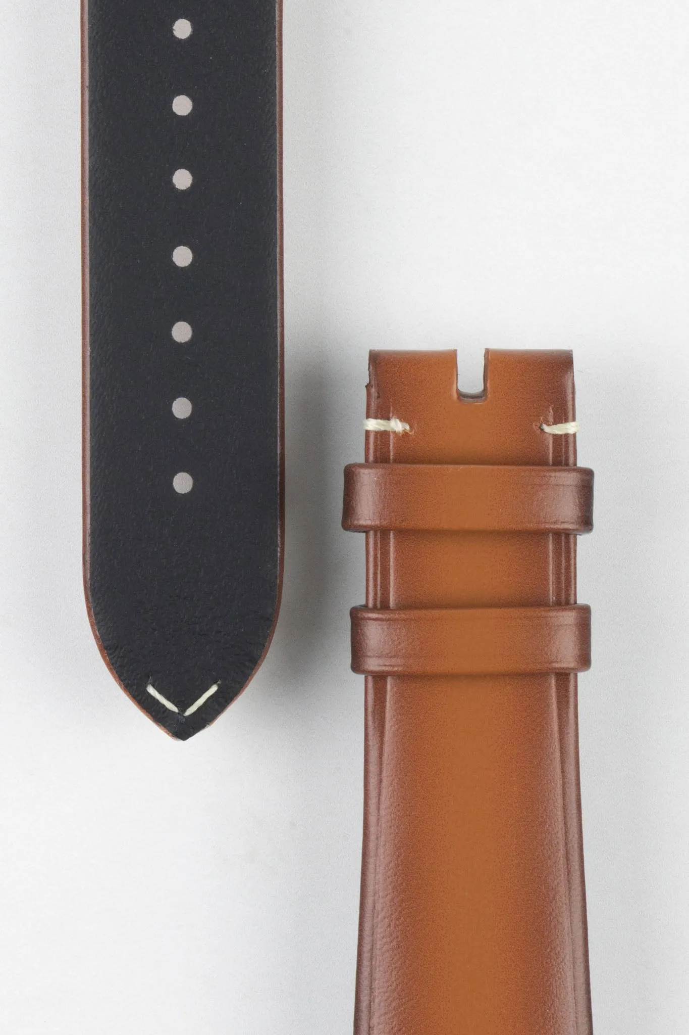OMEGA CUZ015426 Speedmaster 57 Vintage Style 20mm Leather Watch Strap - BROWN
