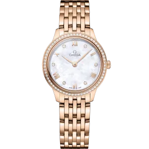 Omega De Ville Prestige 27.5 mm, Sedna™ gold on Sedna™ gold