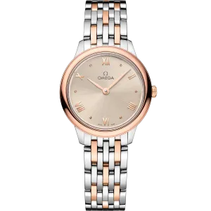 Omega De Ville Prestige 27.5 mm, steel - Sedna™ gold on steel - Sedna™ gold