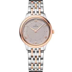 Omega De Ville Prestige 30 mm, steel - Sedna™ gold on steel - Sedna™ gold