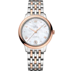 Omega De Ville Prestige 34 mm, steel - Sedna™ gold on steel - Sedna™ gold