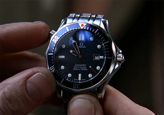 Omega "Golden Eye" James Bond Seamaster Full Size 300M Professional Diver, Stainless Steel - 2541.80.00