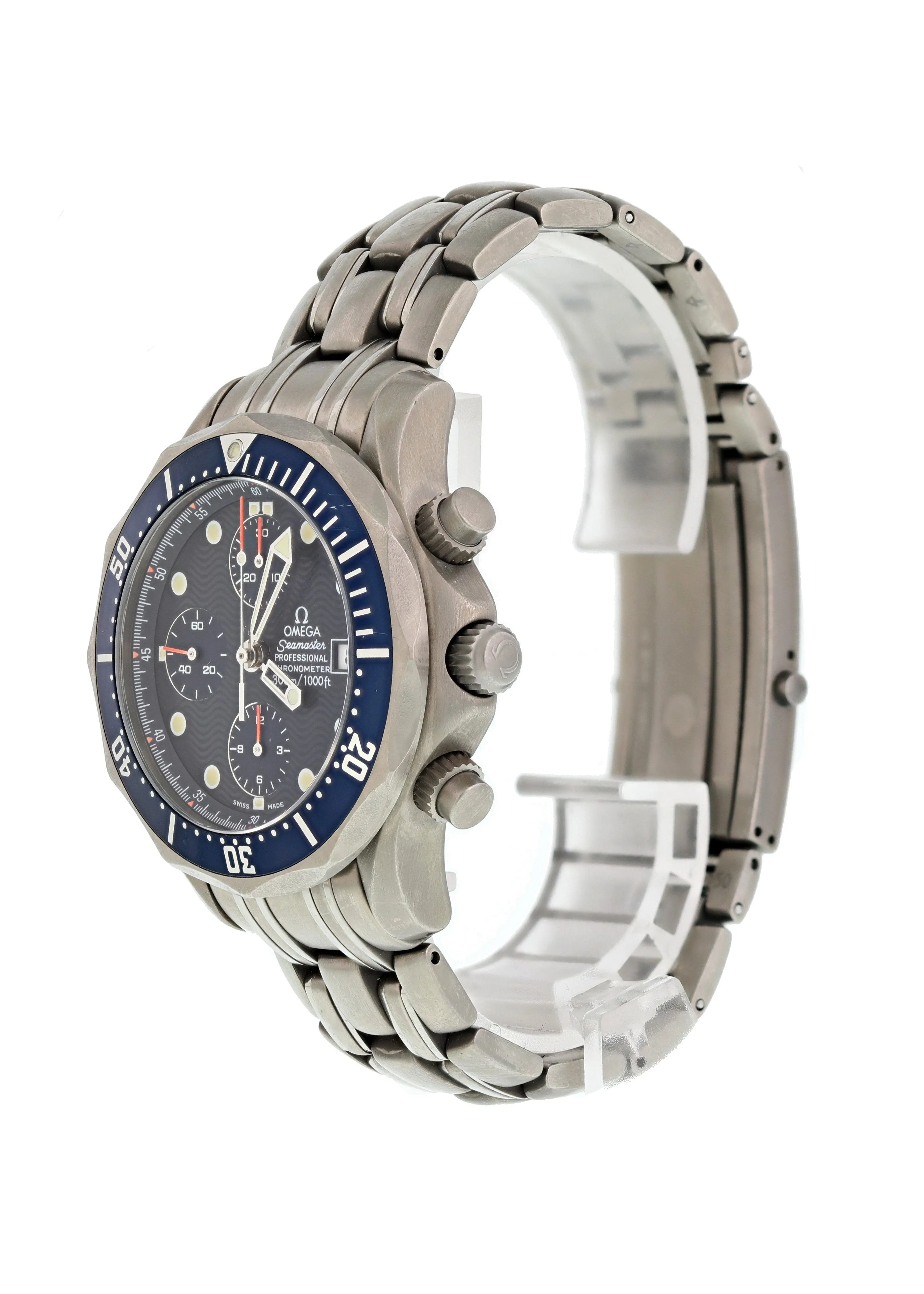 Omega Seamaster 2298.80.00 Titan Chronograph Titanium Men's Watch