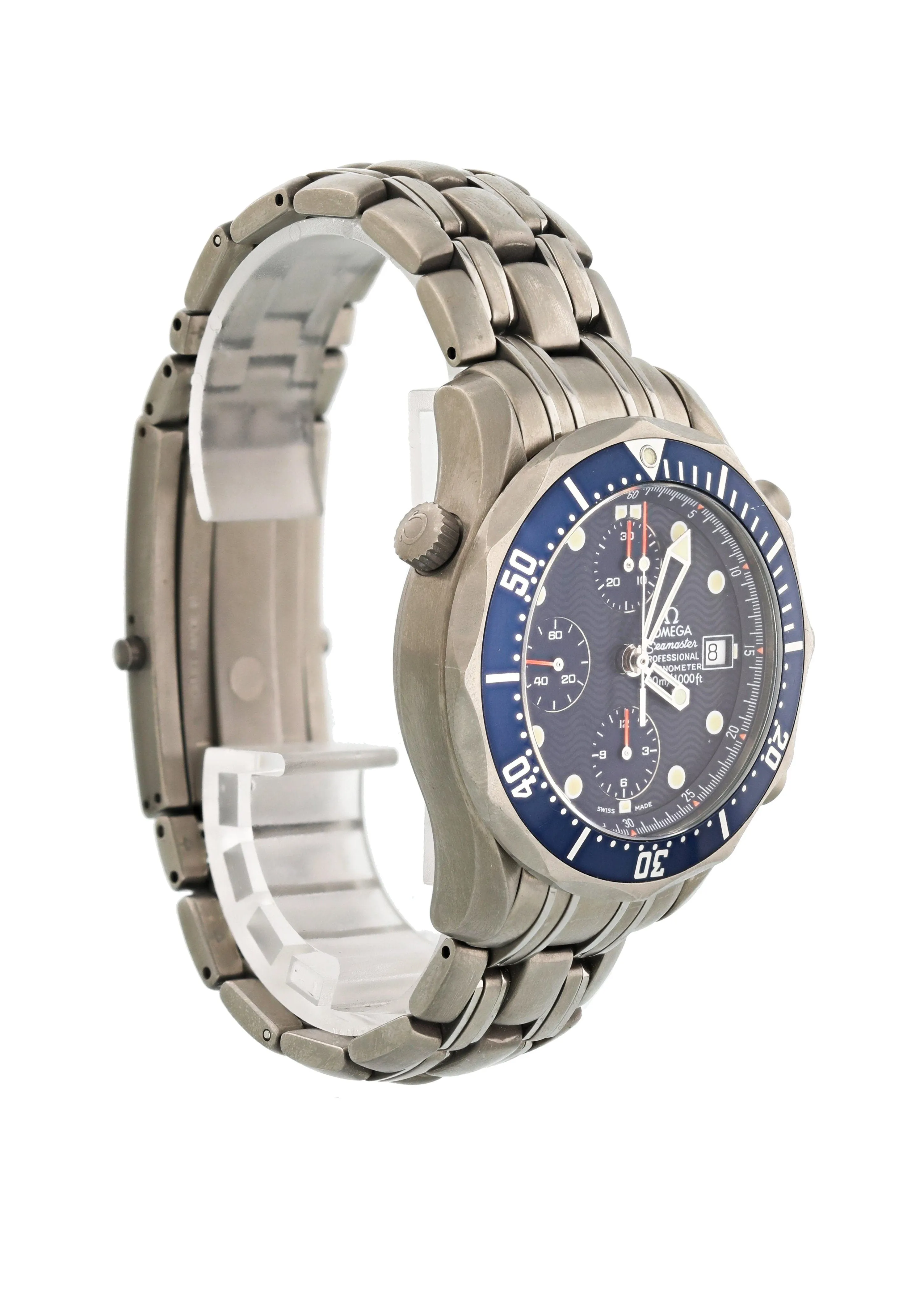 Omega Seamaster 2298.80.00 Titan Chronograph Titanium Men's Watch