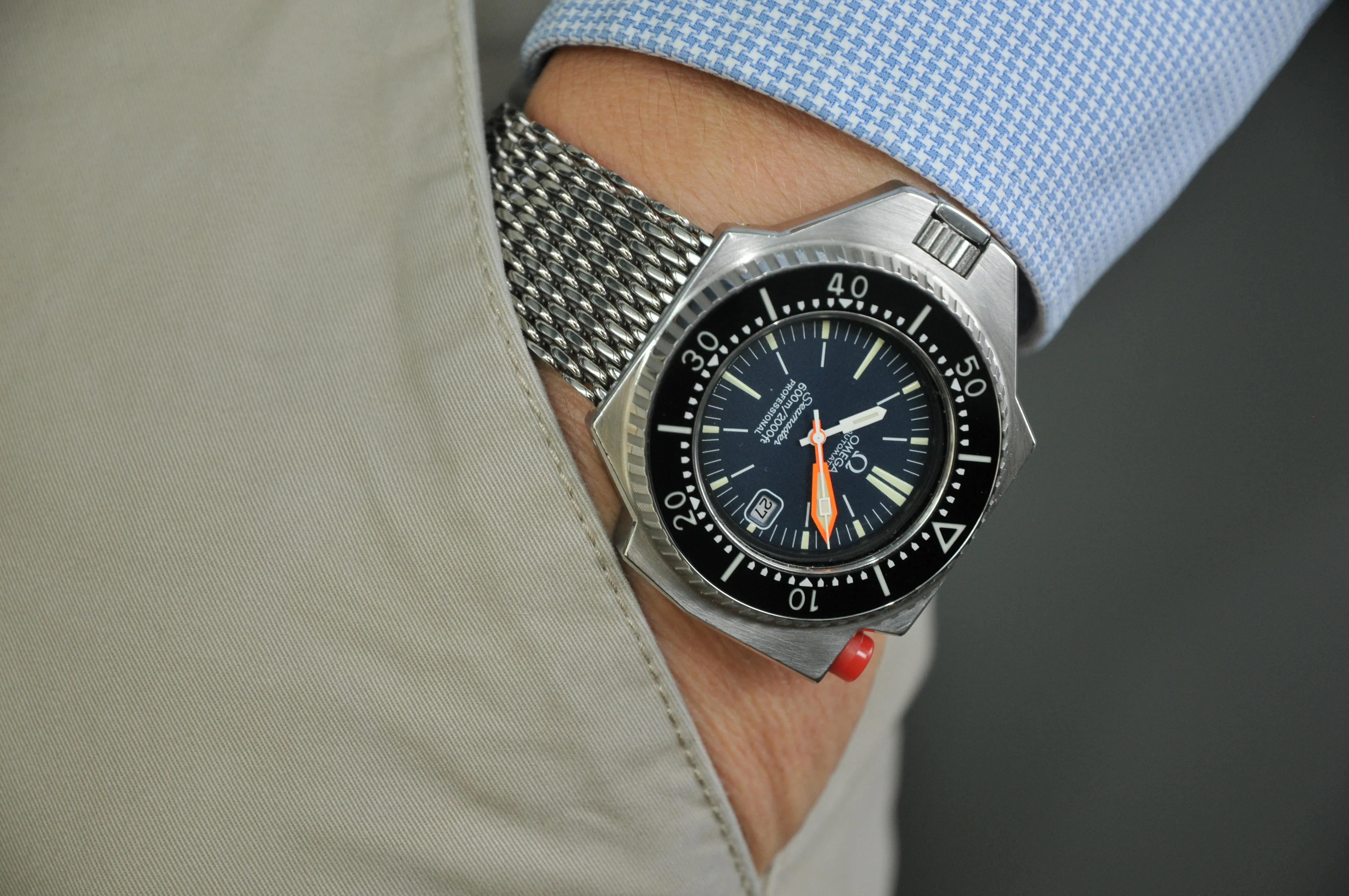 Omega Seamaster 600 Ploprof Ref. 166.077