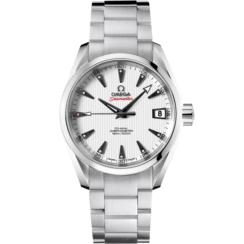 Omega Seamaster Aqua Terra 150M 38.5 mm, steel on steel