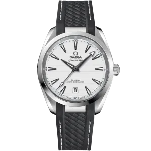 Omega Seamaster Aqua Terra 150M 38 mm, steel on rubber strap