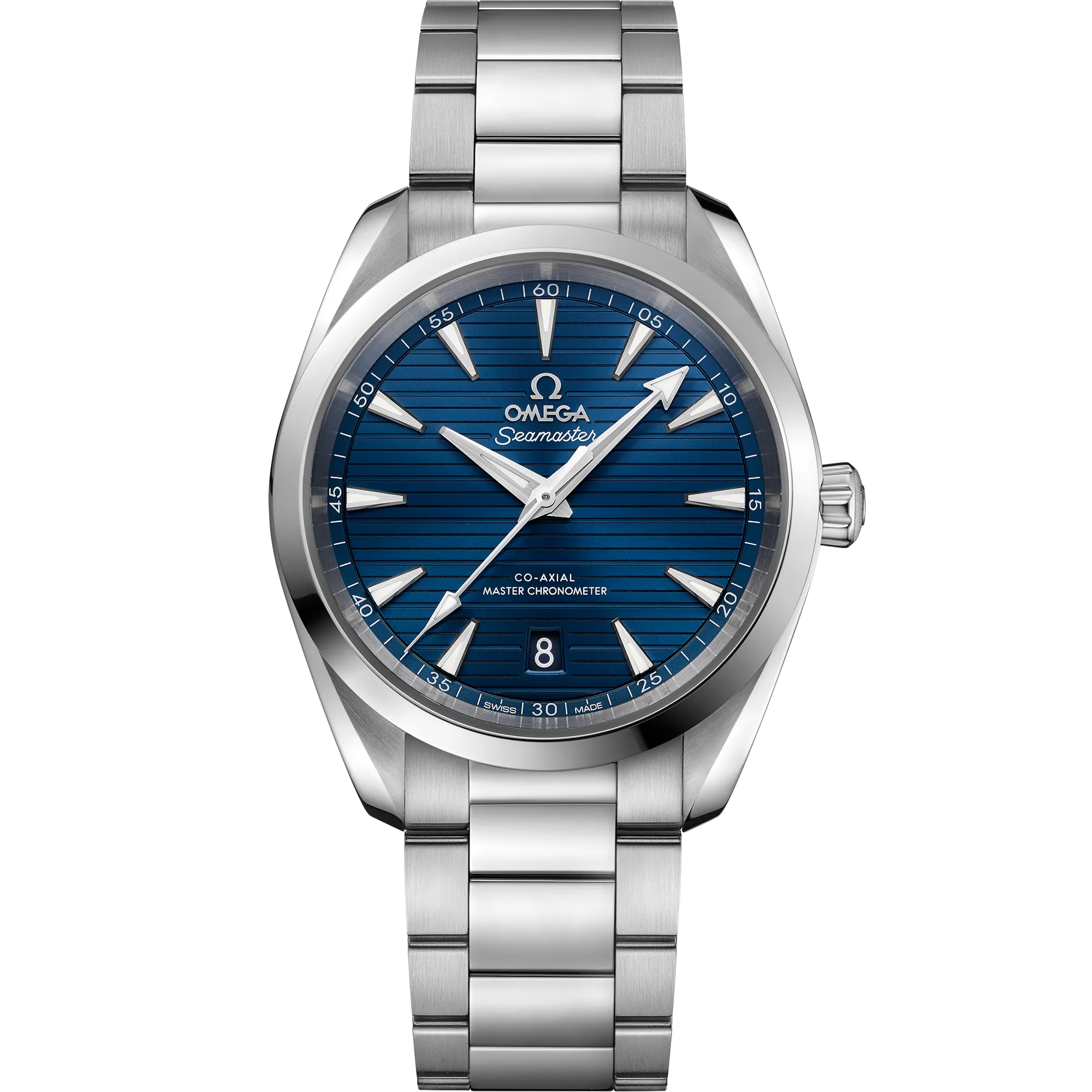 Omega Seamaster Aqua Terra 150M 38 mm, steel on steel