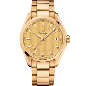 Omega Seamaster Aqua Terra 150M 41.5 mm, yellow gold on yellow gold