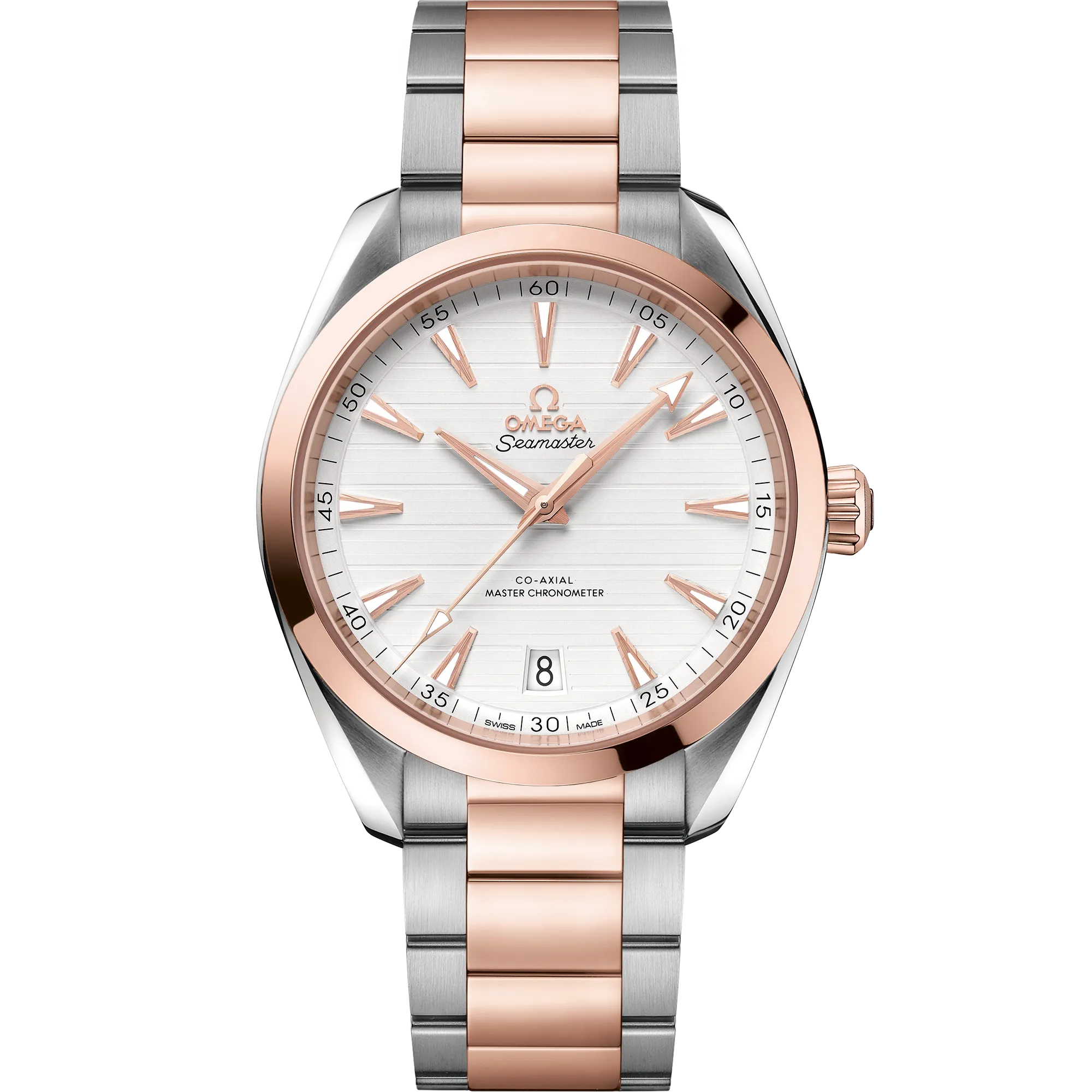 Omega Seamaster Aqua Terra 150M 41 mm, steel - Sedna™ gold on steel - Sedna™ gold