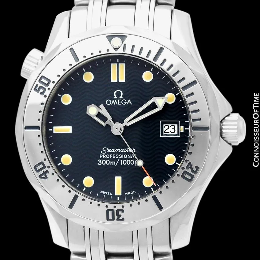 Omega Seamaster Midsize 300M (James Bond Style) Professional Diver, Stainless Steel - 2562.80.00