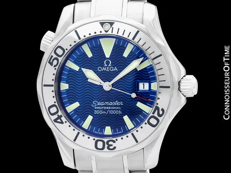 Omega Seamaster Midsize 300M Professional Diver (James Bond Style), Stainless Steel - 2263.80.00