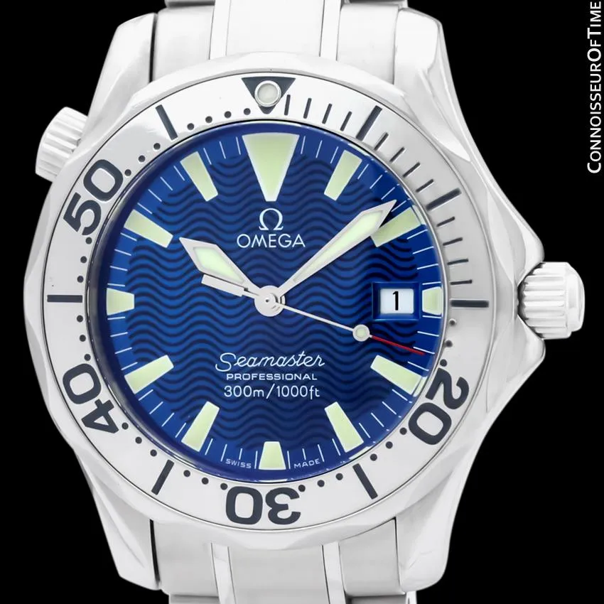 Omega Seamaster Midsize 300M Professional Diver (James Bond Style), Stainless Steel - 2263.80.00