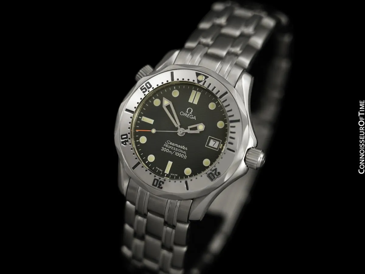 Omega Seamaster Midsize 300M Professional Divers (James Bond Style) Watch, Stainless Steel - 2562.80.00