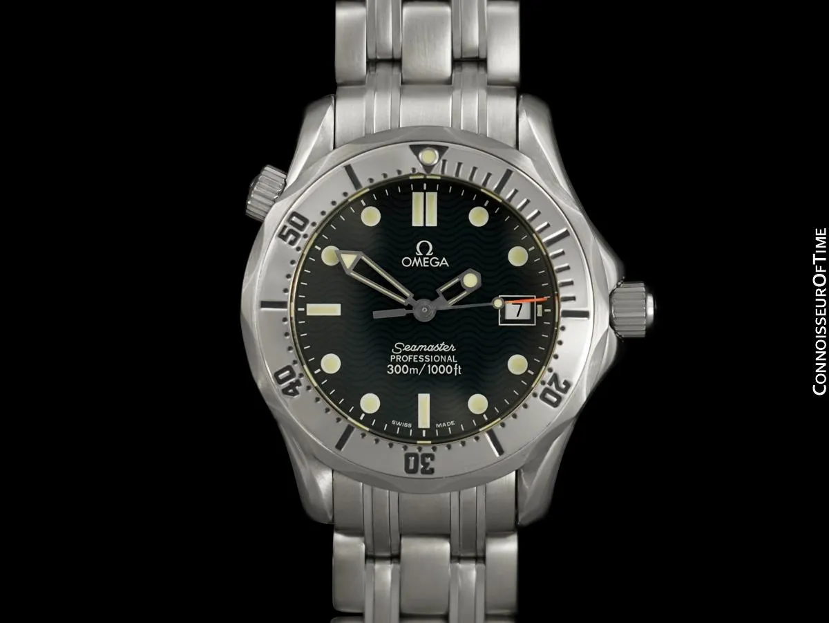 Omega Seamaster Midsize 300M Professional Divers (James Bond Style) Watch, Stainless Steel - 2562.80.00