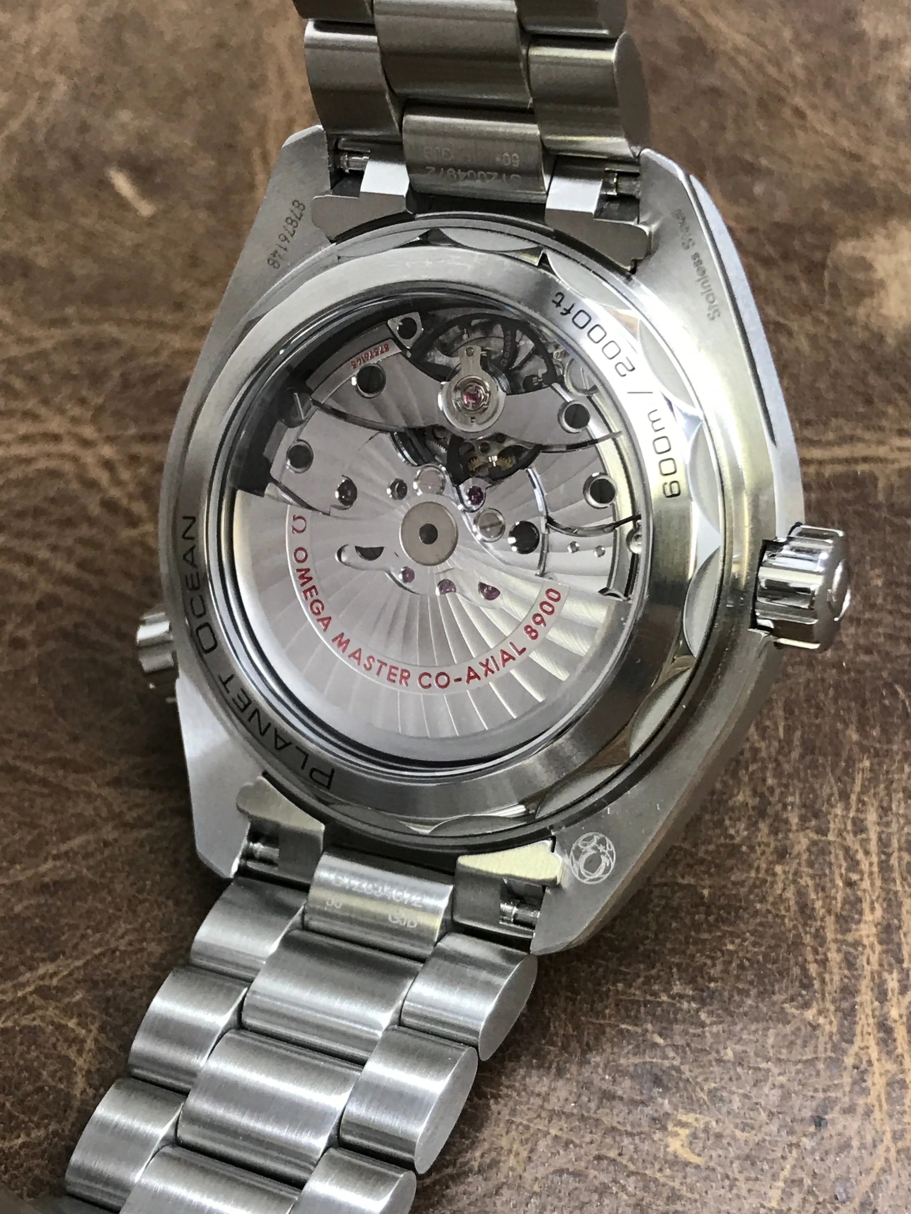 Omega Seamaster Planet Ocean 215.30.44.21.01.002 Black Dial Automatic Men's Watch