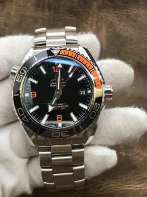 Omega Seamaster Planet Ocean 215.30.44.21.01.002 Black Dial Automatic Men's Watch