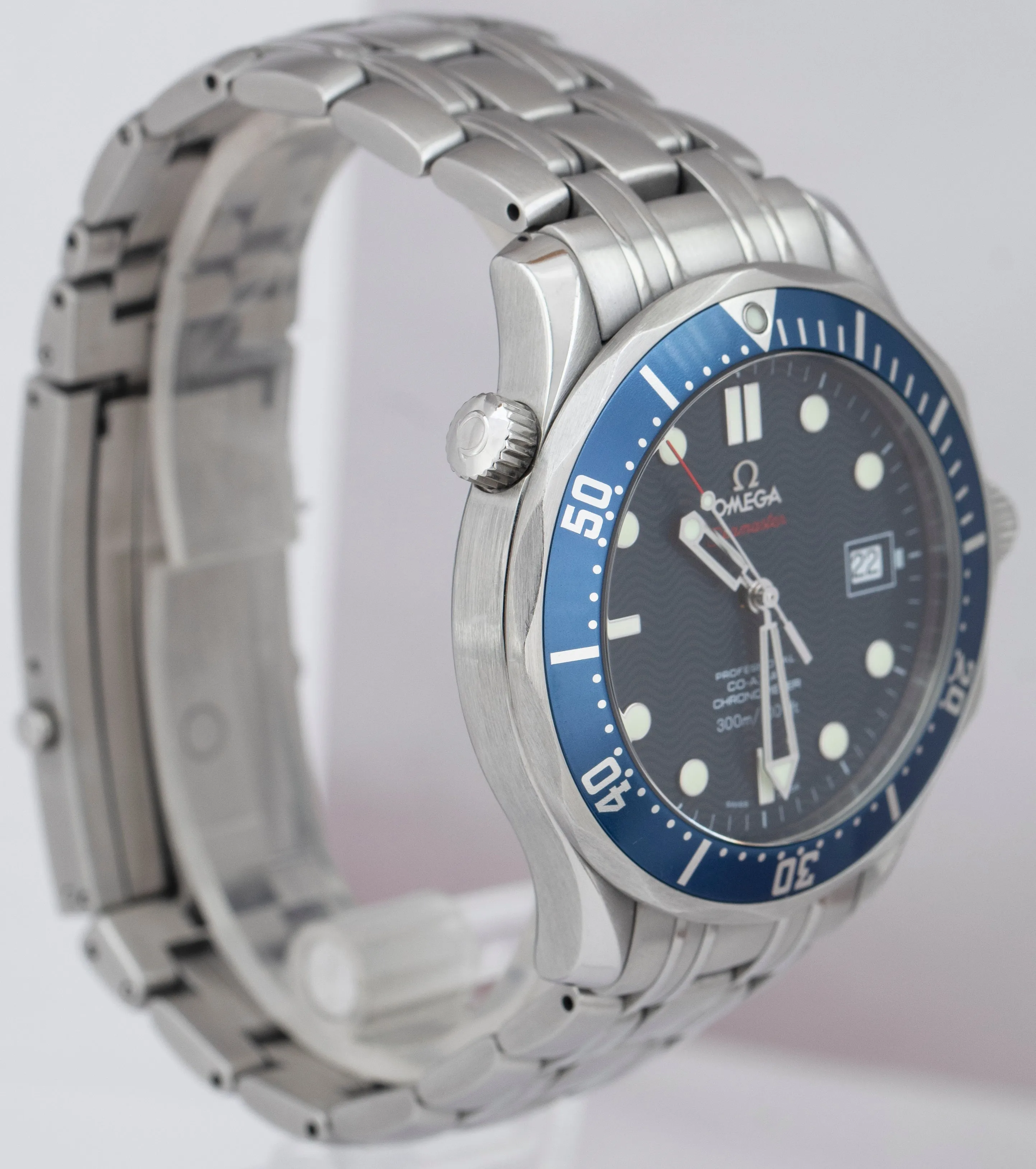 OMEGA Seamaster Professional 300 Blue Wave Automatic 2220.80.00 41mm Watch