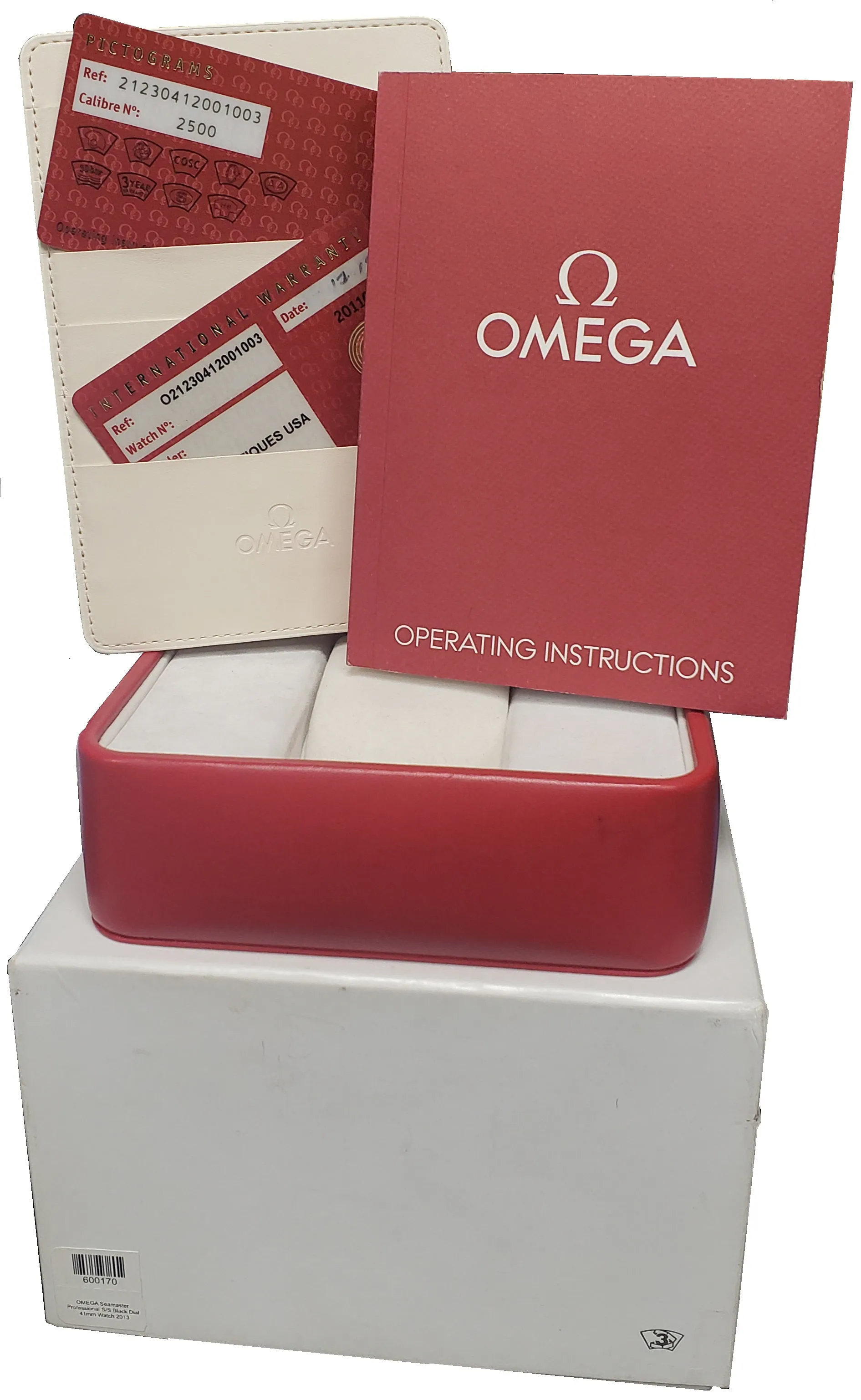 Omega Seamaster Professional 300M 252.30 Black Stainless Automatic 41mm Watch