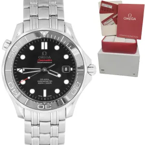 Omega Seamaster Professional 300M 252.30 Black Stainless Automatic 41mm Watch