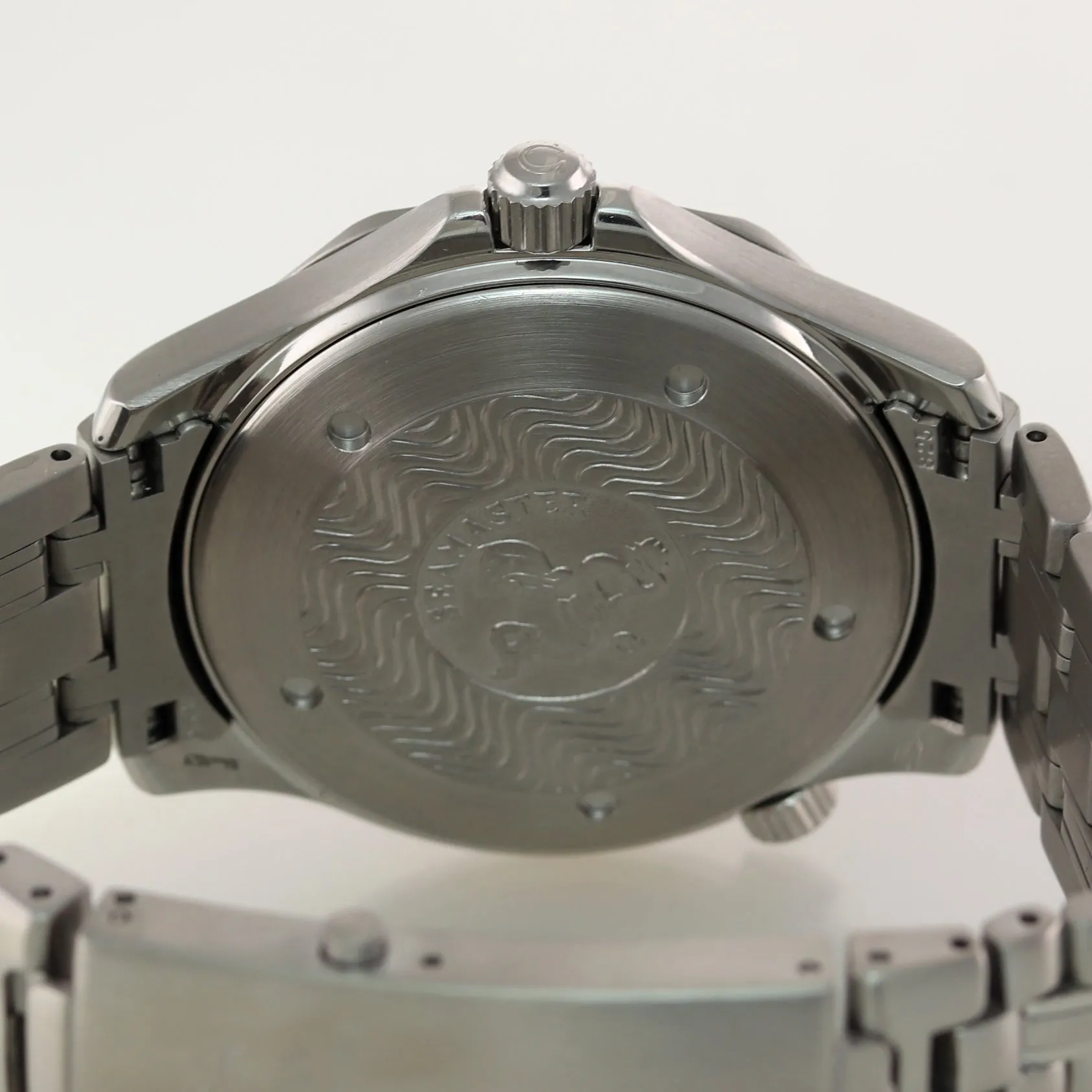 Omega Seamaster Professional 300M 2541.80 Blue Wave Quartz 41mm Date Watch