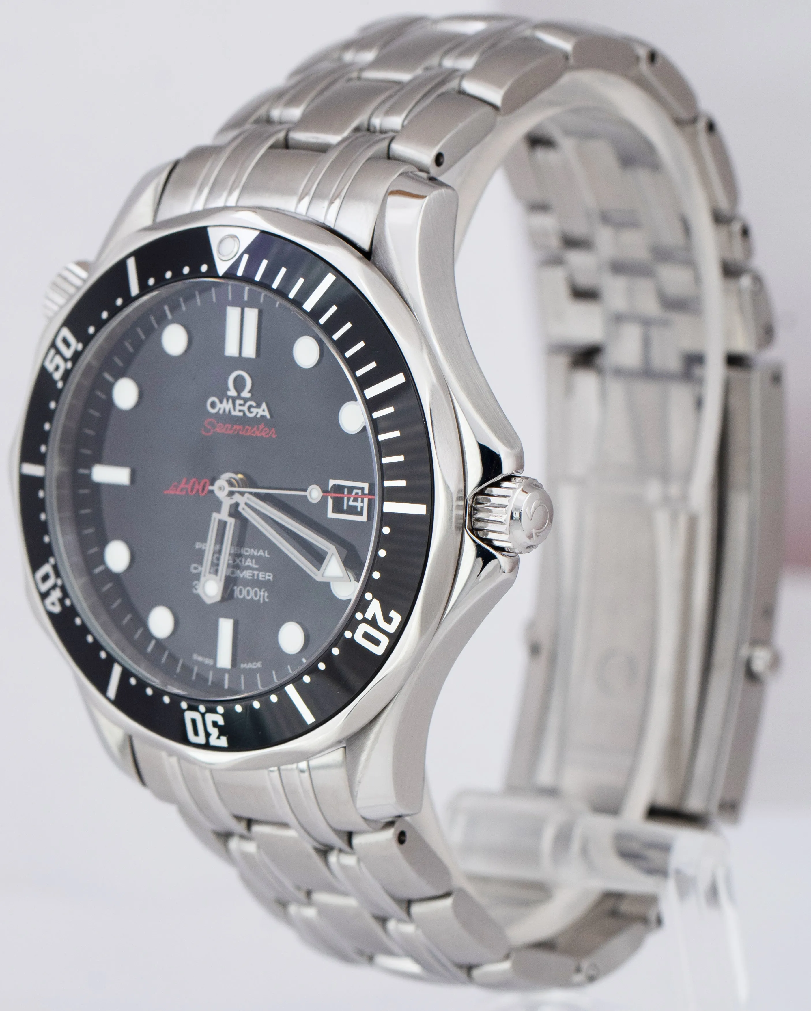 Omega Seamaster Professional 300M Black 007 41mm Watch 212.30.41.20.01.001