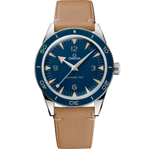 Omega Seamaster Seamaster 300 41 mm, steel on leather strap