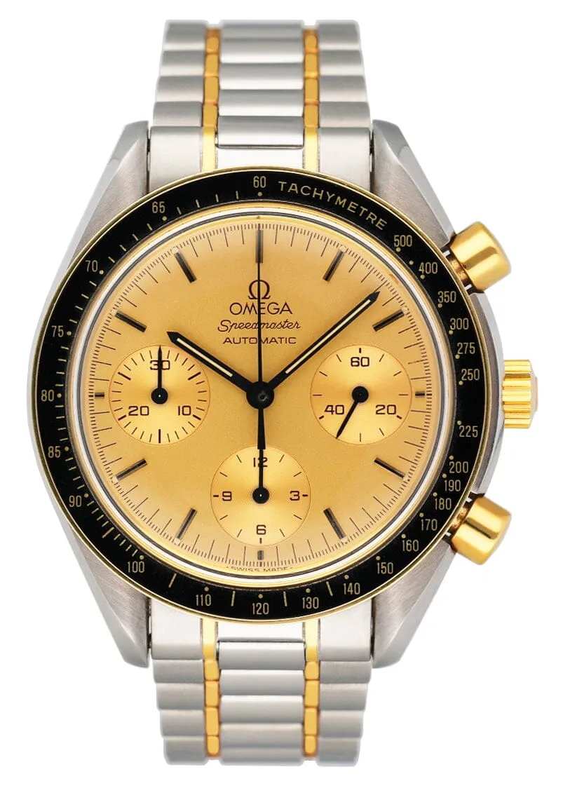 Omega Speedmaster 3310.10 Champagne Dial Two-Tone Mens Watch
