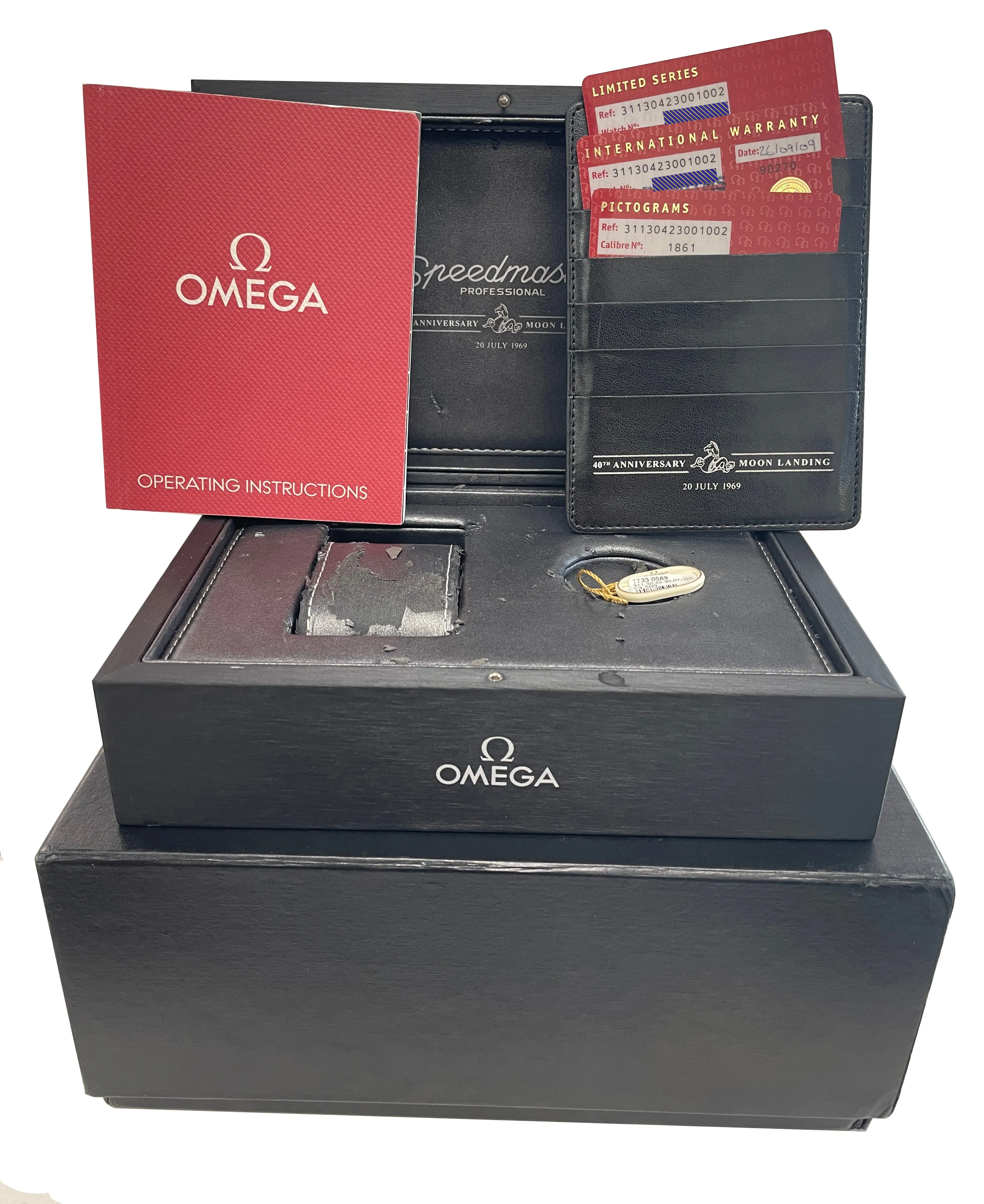 Omega Speedmaster Moonwatch Apollo 11 40th Anniversary 311.30.42.30.01.002 B P