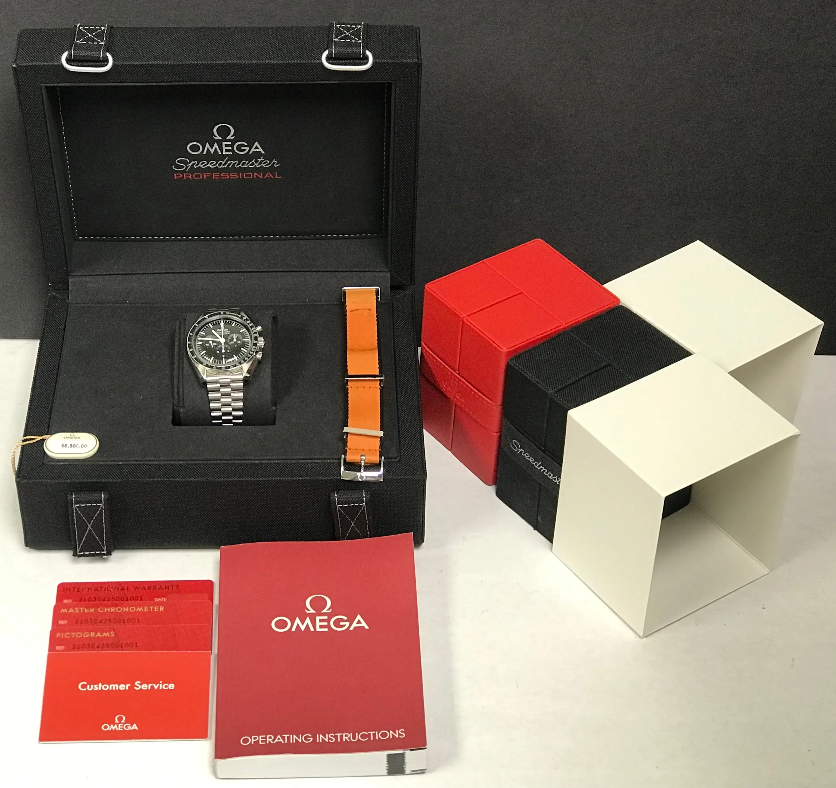 Omega Speedmaster Moonwatch Professional 310.30.42.50.01.001 Black Dial Hand Wind Men's Watch