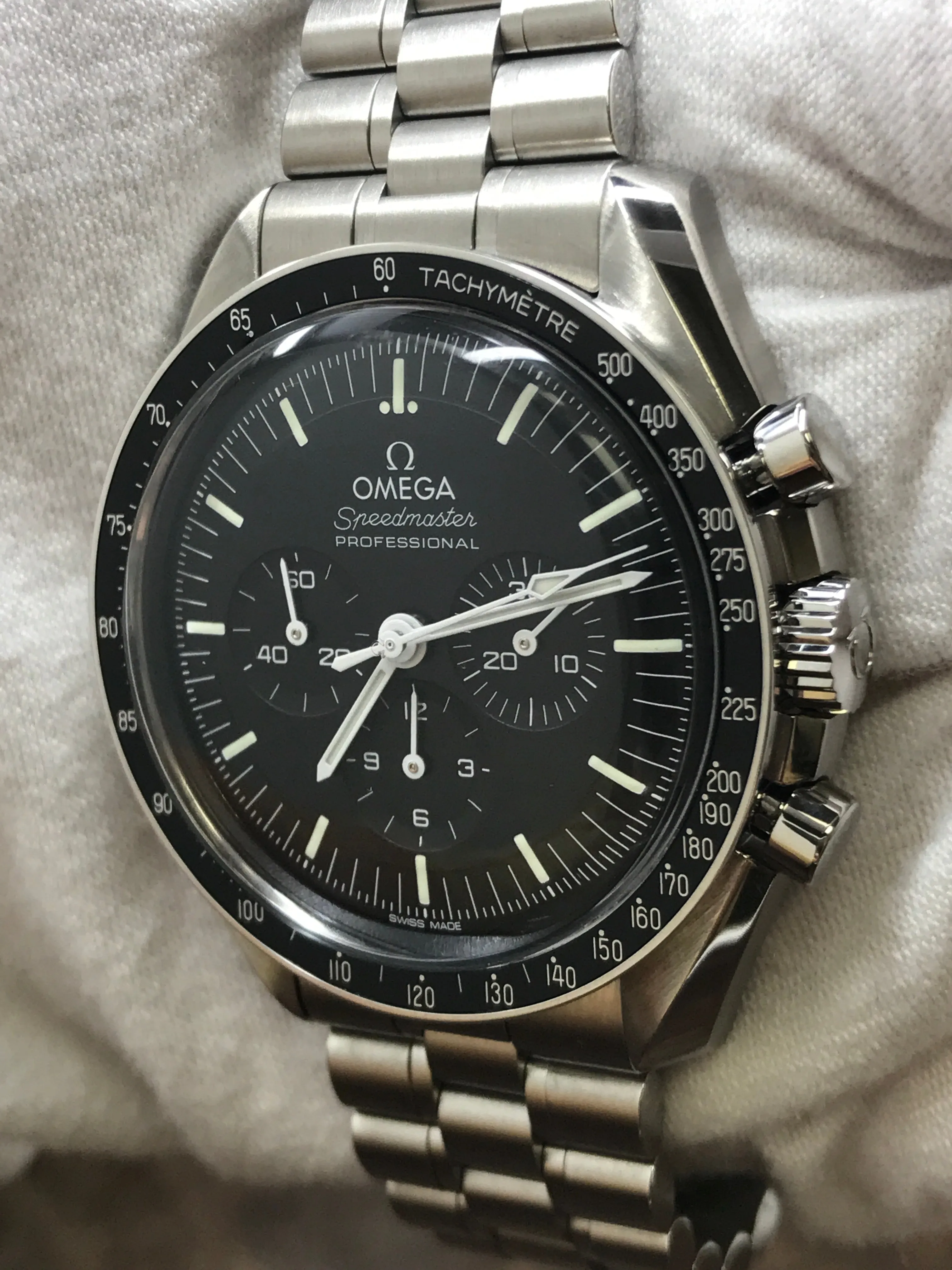 Omega Speedmaster Moonwatch Professional 310.30.42.50.01.001 Black Dial Hand Wind Men's Watch