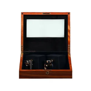Orbita Sempre Double Watch in teakwood