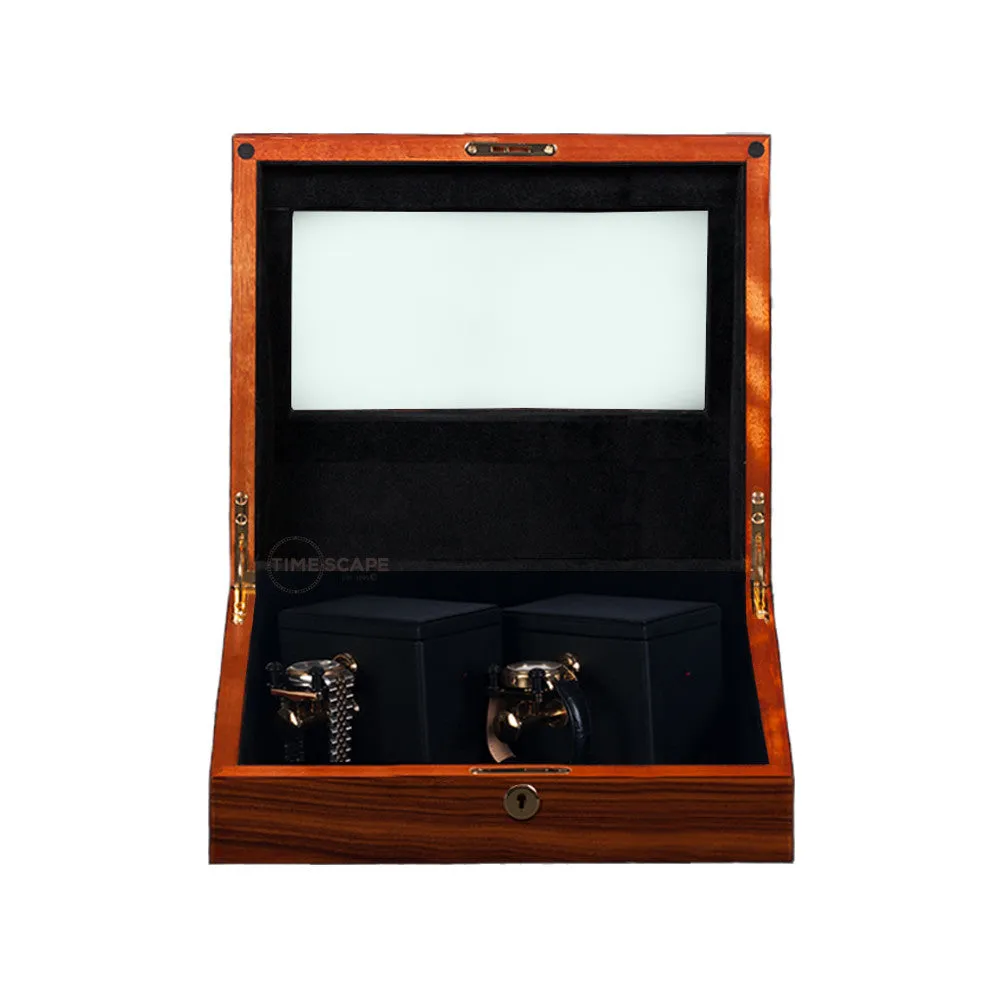 Orbita Sempre Double Watch in teakwood