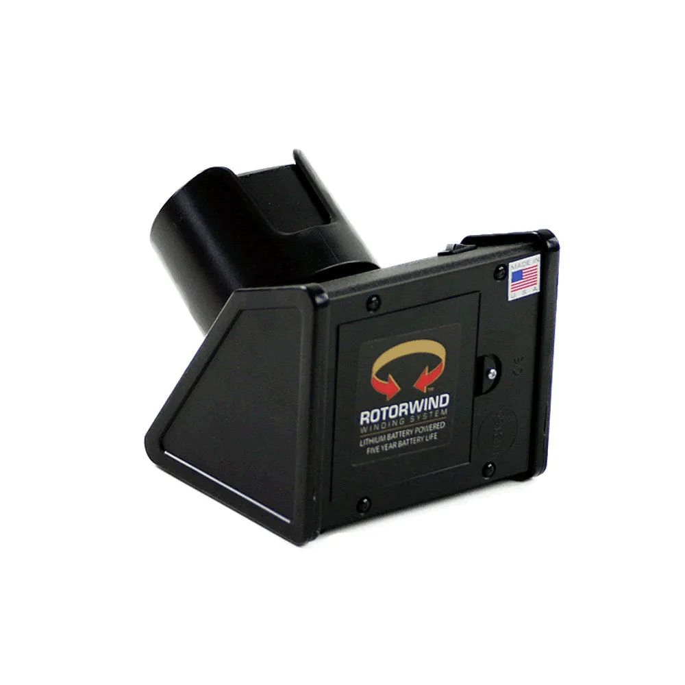 Orbita Sparta Single-Unit Watch Winder in Black Leatherette