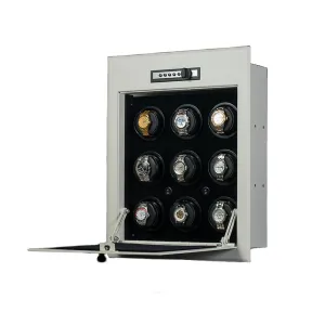 Orbita Wallsafe 9-Unit Watch Winder Vault