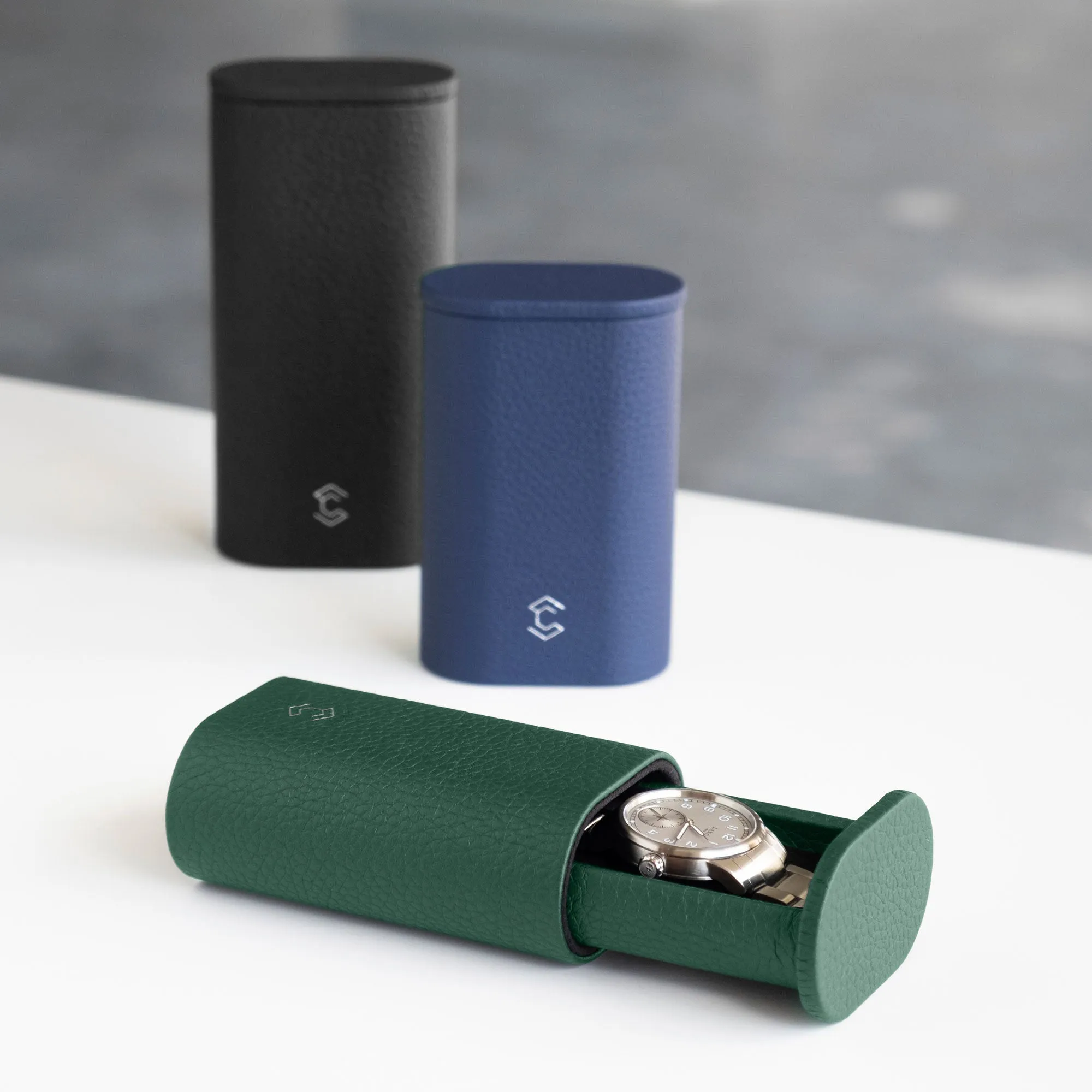 OSCAR 1 WATCH ROLL - EMERALD