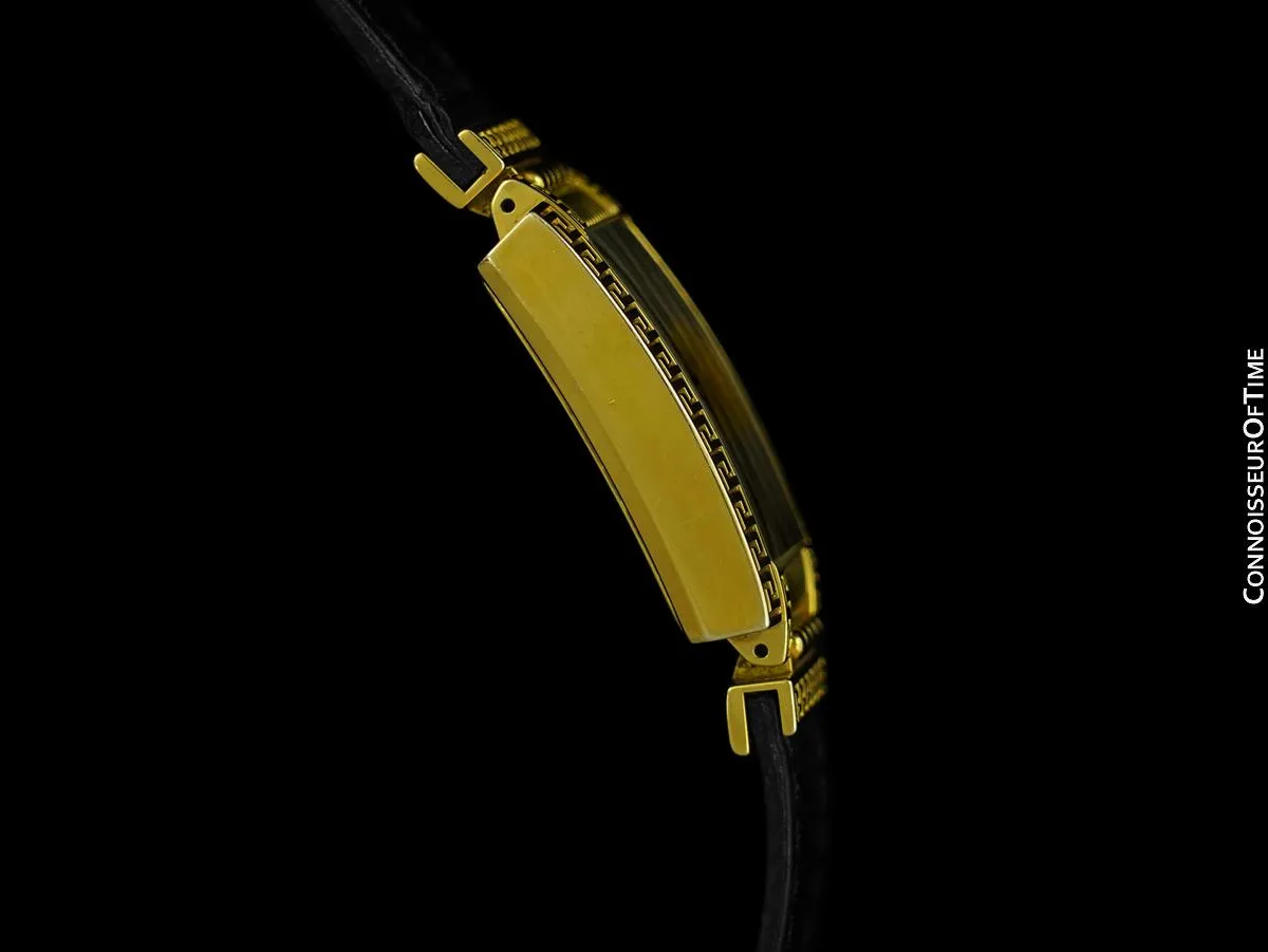 Owned & Worn by Prince - Gianni Versace Medusa Gold Tone Watch with Full Provenance