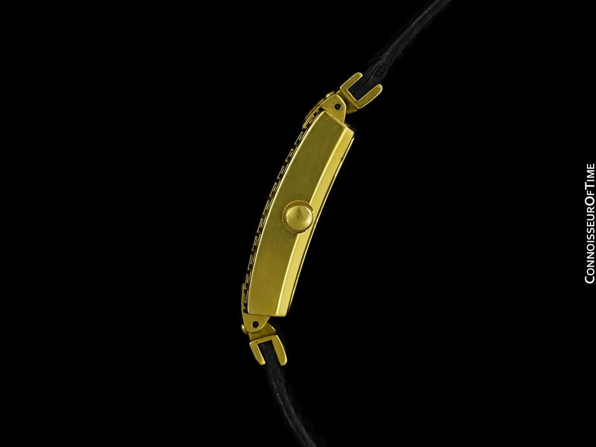Owned & Worn by Prince - Gianni Versace Medusa Gold Tone Watch with Full Provenance
