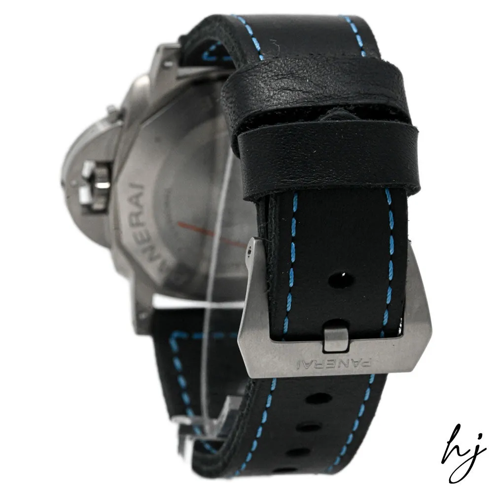 Panerai Men's Submersible Amagnetic Titanium 47mm Black Stick Dial Watch Reference #: PAM01389