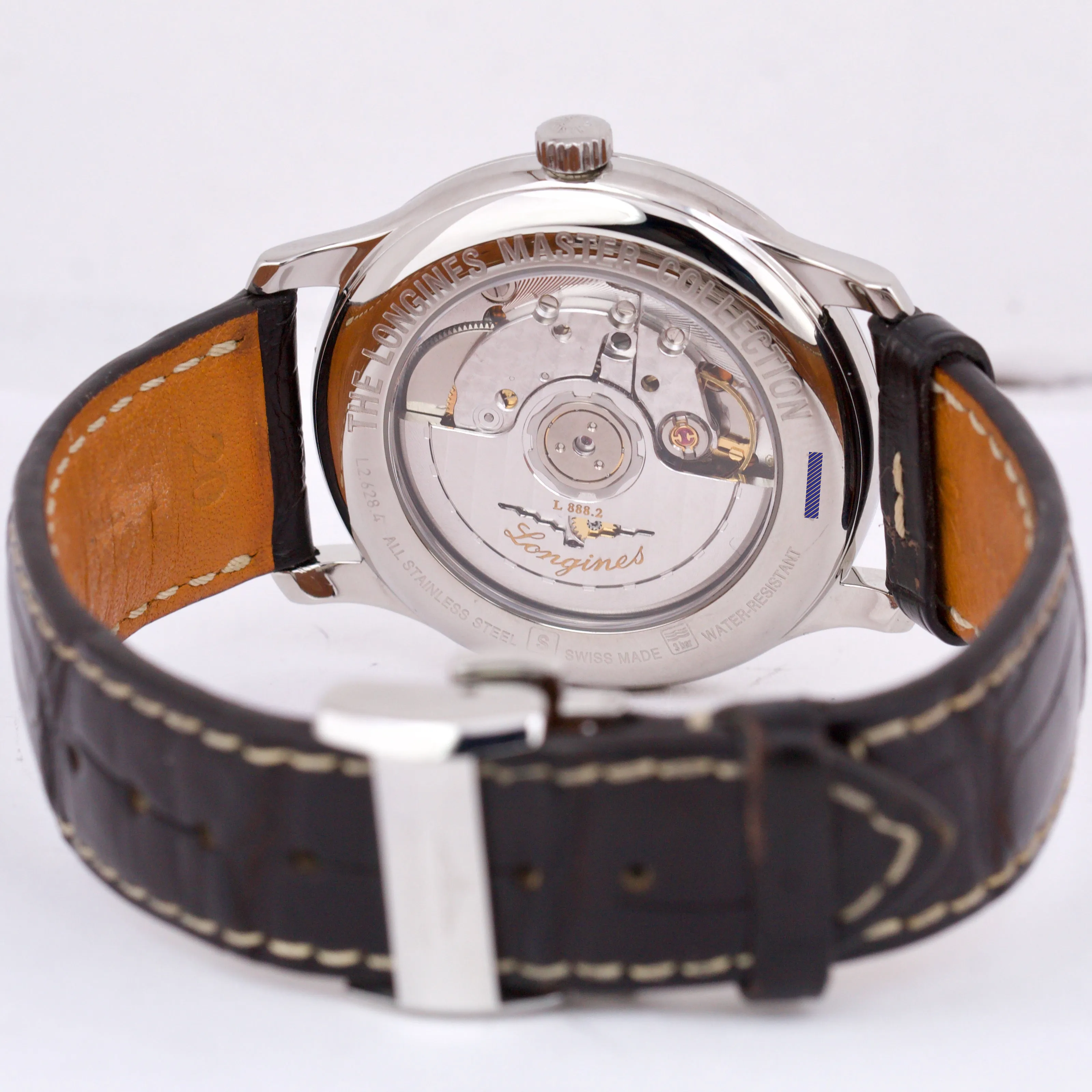 PAPERS Longines Master Collection Silver Barleycorn 38.5mm L2.628.4.78.3 BOX