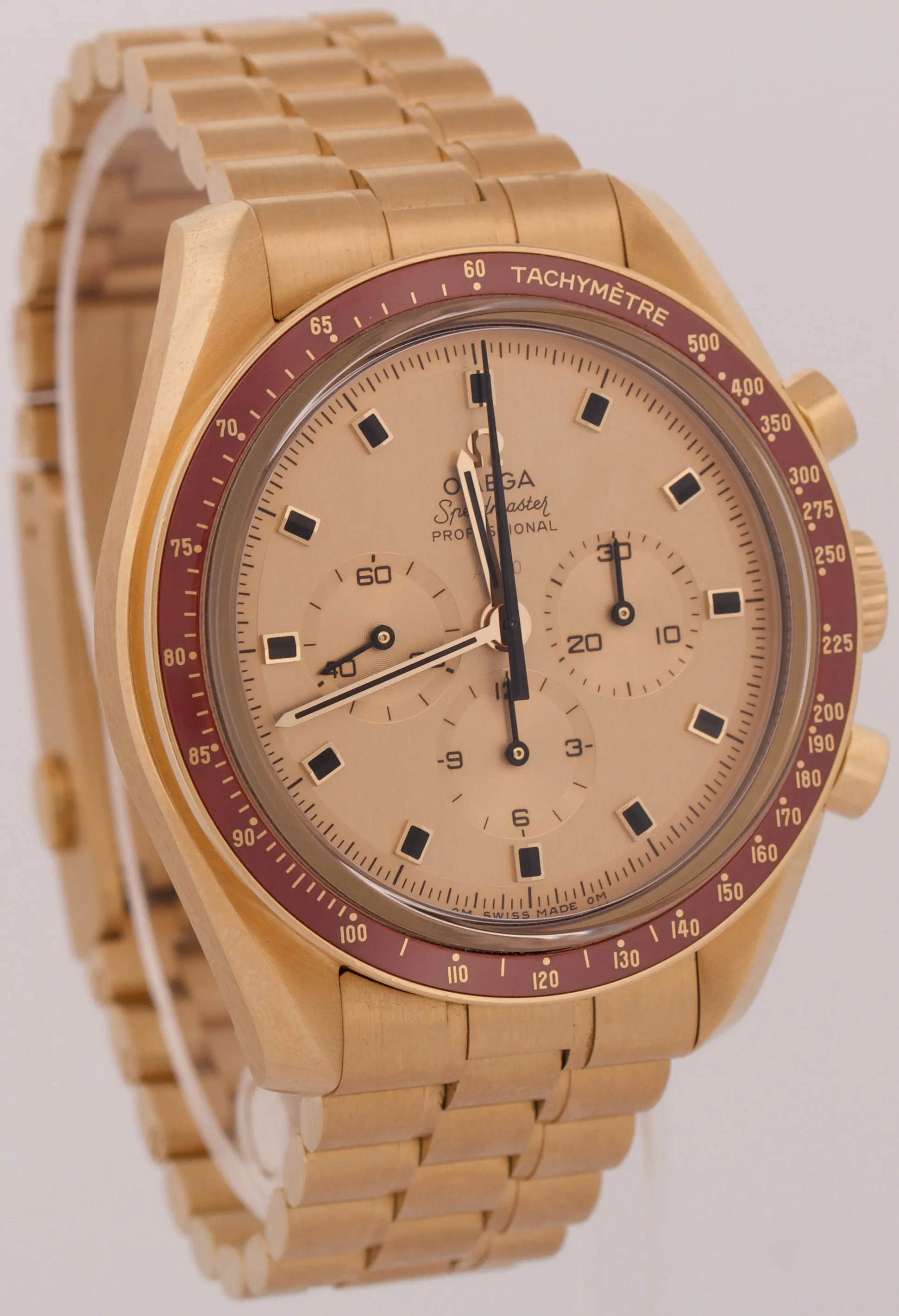PAPERS Omega Speedmaster Apollo 11 MOONSHINE 18K Gold 310.60.42.50.99.001 BOX