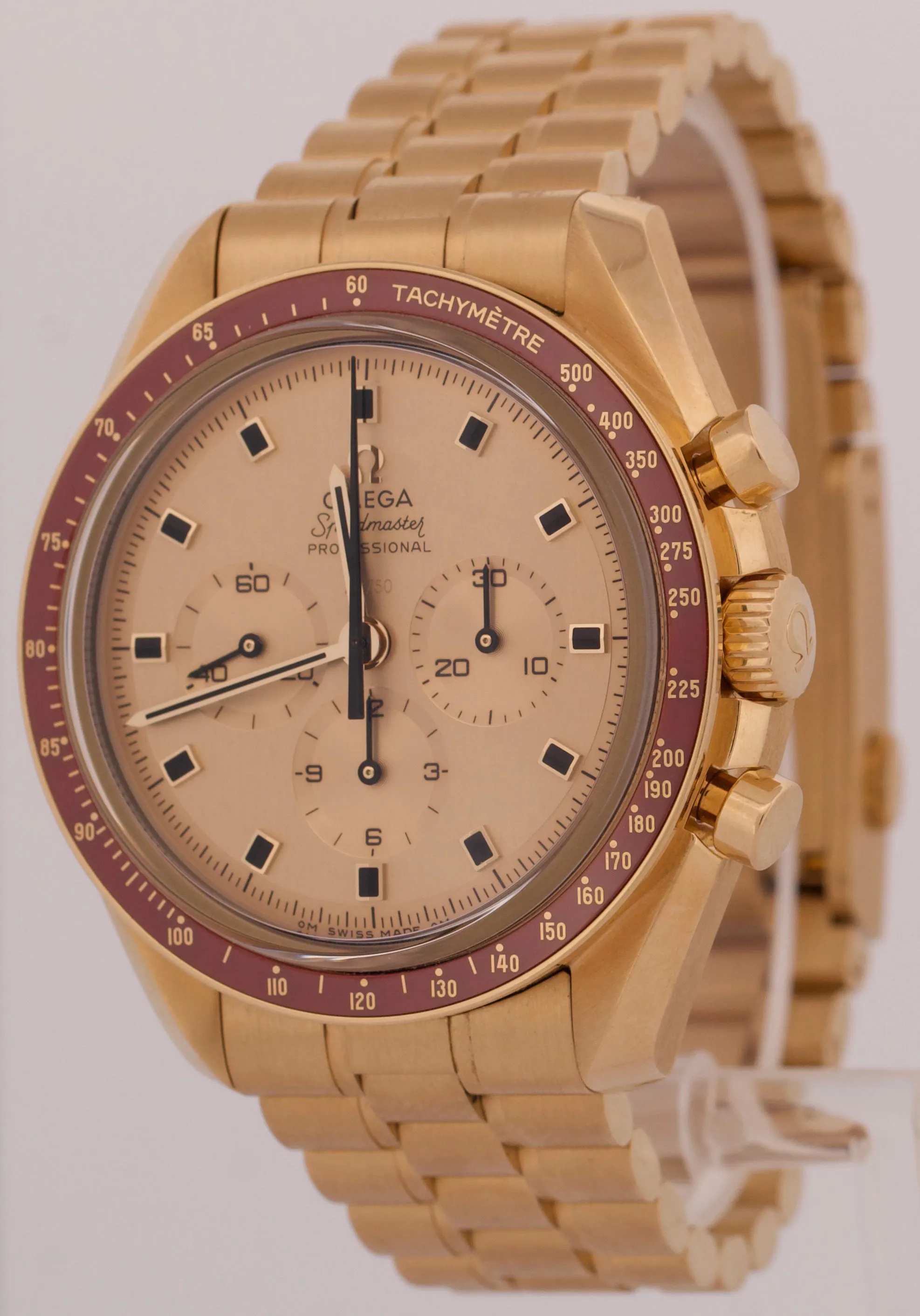 PAPERS Omega Speedmaster Apollo 11 MOONSHINE 18K Gold 310.60.42.50.99.001 BOX