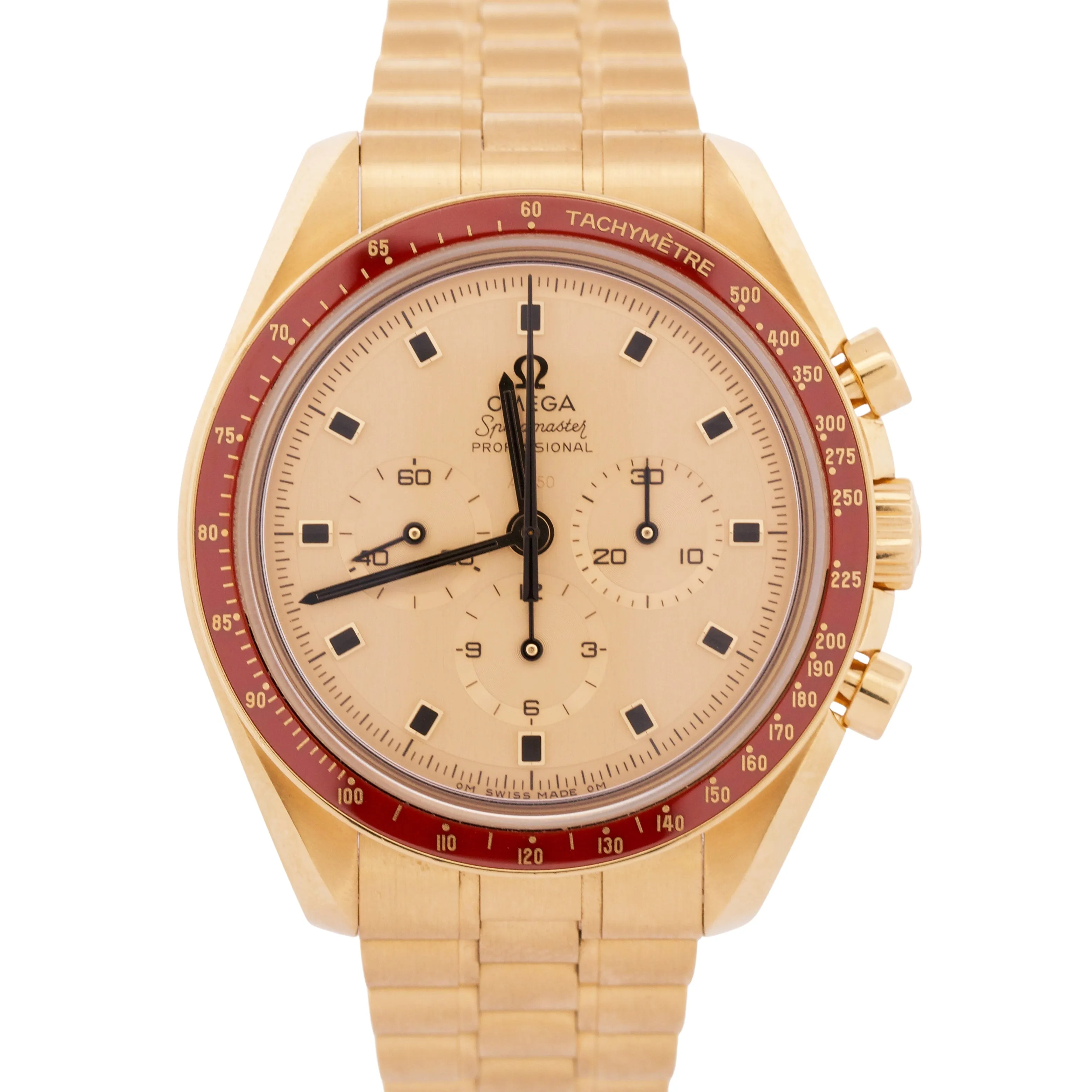 PAPERS Omega Speedmaster Apollo 11 MOONSHINE 18K Gold 310.60.42.50.99.001 BOX