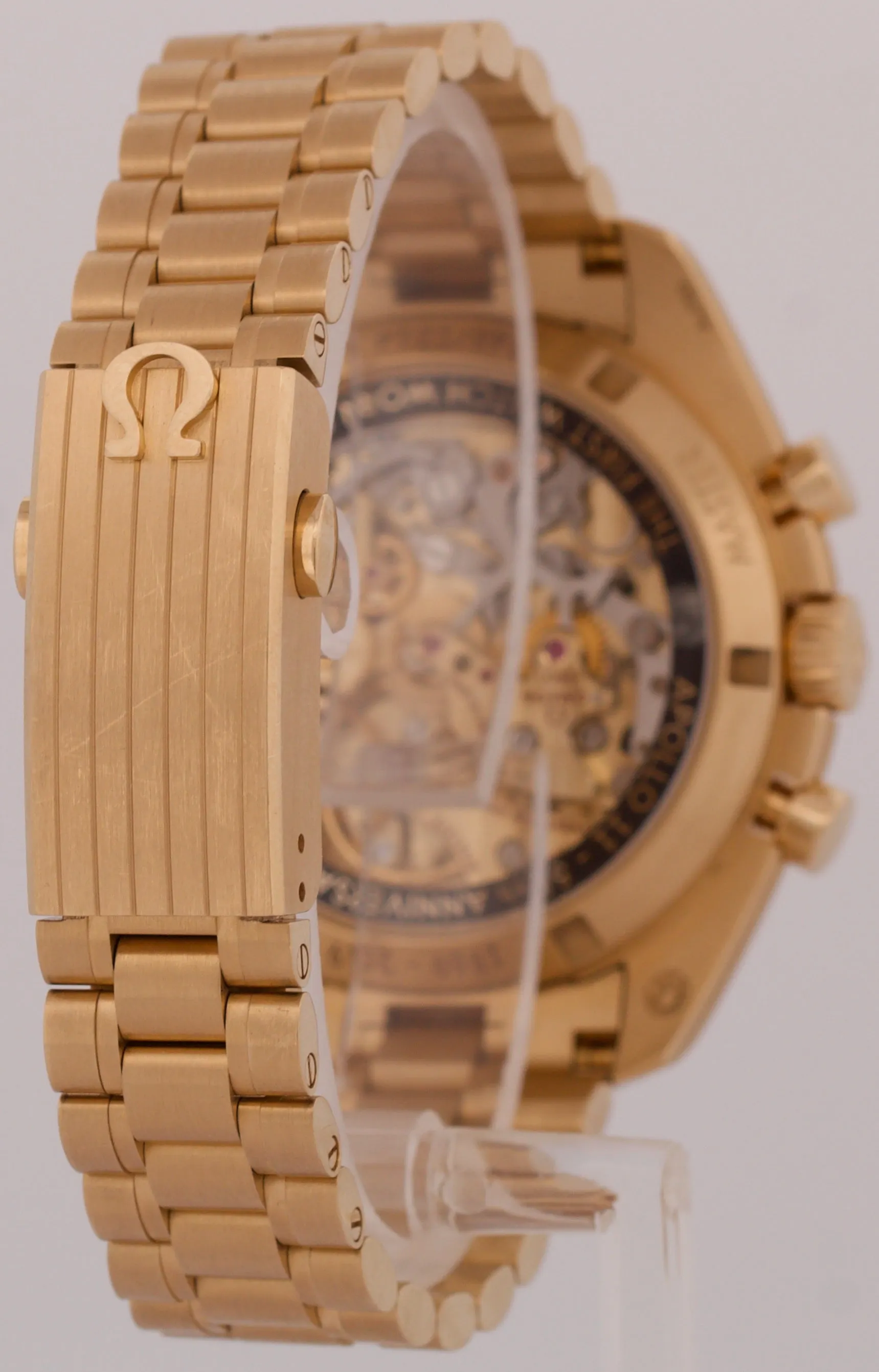 PAPERS Omega Speedmaster Apollo 11 MOONSHINE 18K Gold 310.60.42.50.99.001 BOX