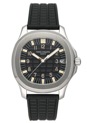 Patek Philippe Aquanaut 5065A Black Dial Mens Watch With Archives