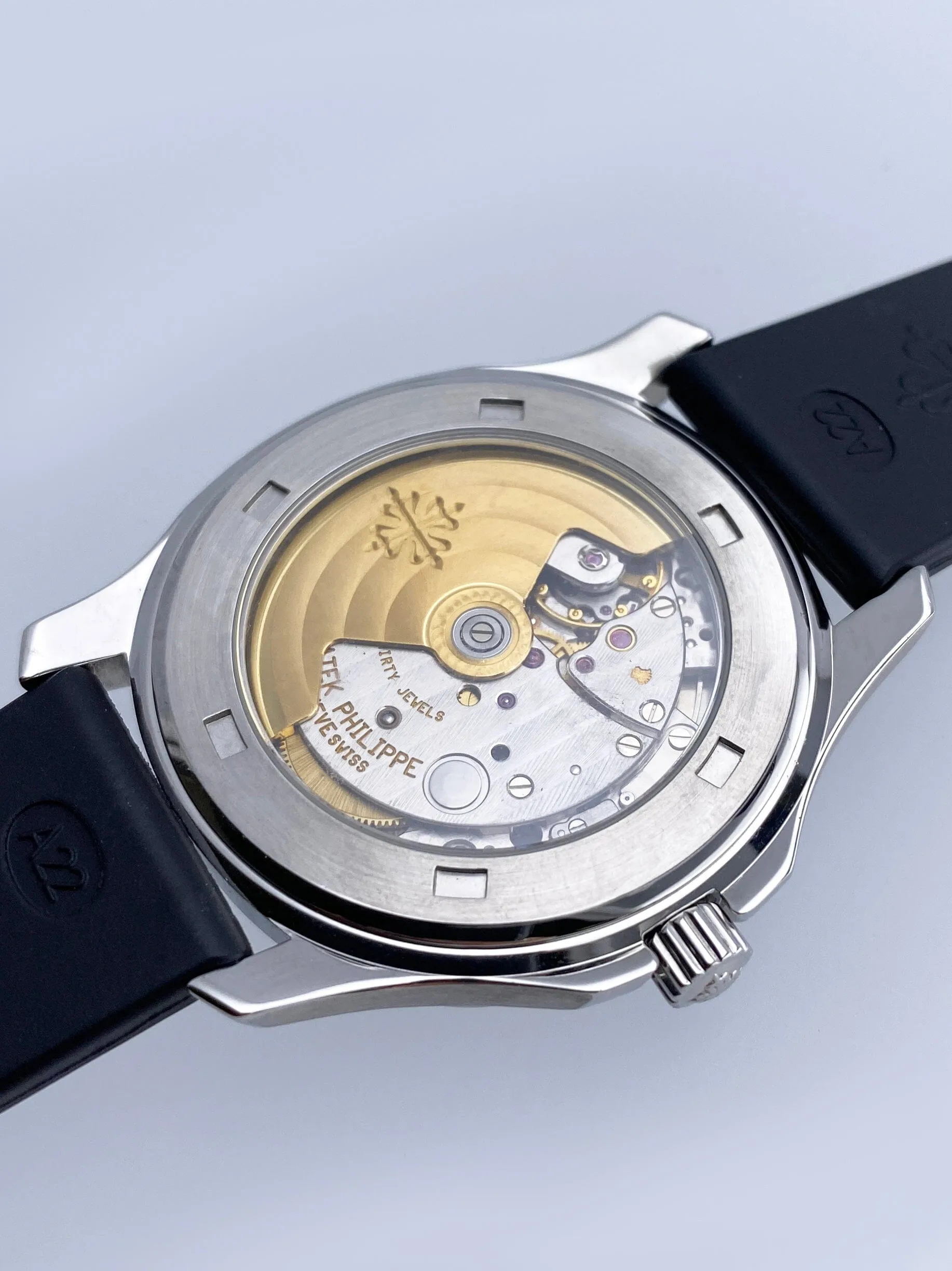 Patek Philippe Aquanaut 5065A Black Dial Mens Watch With Archives