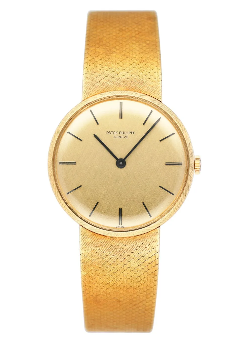Patek Philippe Calatrava 3468/5 18K Yellow Gold Mens Watch
