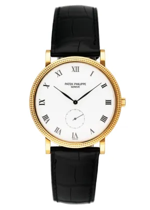 Patek Philippe Calatrava 3919J Mens Watch Box Papers