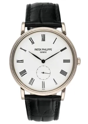 Patek Philippe Calatrava 5119G Mens Watch Box Papers